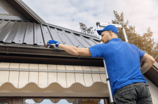 gutter cleaning in canton